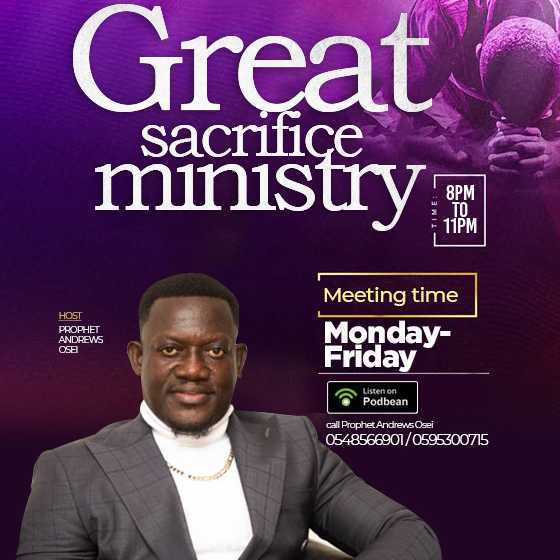GREAT SACRIFICE MINISTRY (GSM)
