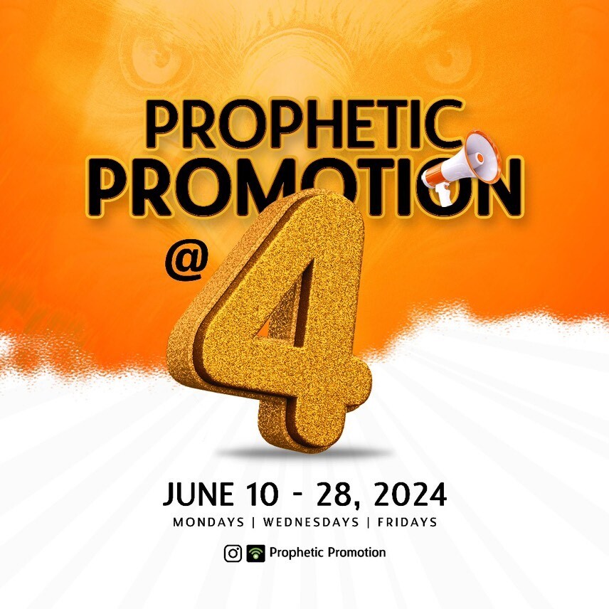 Prophetic Promotion 👌